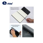 Line Notebook earth tone PU A5 e-file CNB118