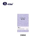 สมุดโน๊ตไม่มีเส้น Floral Blank e-file CNB40 , CNB40M