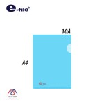 แฟ้มซองใส A4 และ F4 e-file 10A, 10F