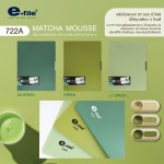 แฟ้มโฮลเดอร์ 20 ซอง MATCHA MOUSSE e-file 722A