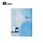 แฟ้มโชว์เอกสาร 20 ซอง ปกสอด e-file