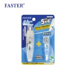 เทปลบคำผิด Air เปลี่ยนไส้ได้ พร้อมไส้เติม FASTER C679+Refill