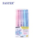 ปากกา EXTRA FINE 0.28 mm. เซ็ต 5 สี FASTER CX401-AS5-SET