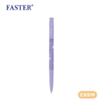ปากกาลูกลื่น 0.5 mm. FASTER CX519-FAN