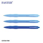 ปากกาเจล MILKY BLUE 0.5 MM. FASTER CX725-FAN