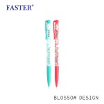ปากกาลูกลื่น BLOSSOM DESIGN 0.38 MM. FASTER CX914-RB-2