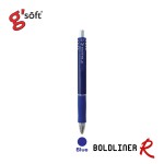 ปากกาเจล BOLDLINER R 0.7 MM. แบบกด g'soft