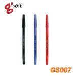 ปากกาลูกลื่นเจล GS007 0.38 mm. g'soft