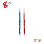 ปากกาลูกลื่นเจล TITUS 0.38 mm. g'soft