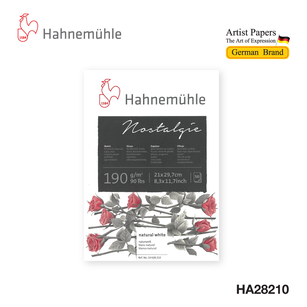 สมุดสเก็ตช์ A4 190 แกรม Hahnemuhle HA28210