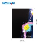 กระดาษสีไบร์ท A4 CAMPAP i-Paint CS12401(80G)