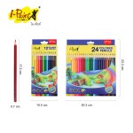 ดินสอสีไม้+กบเหลา i-paint IPWC03-12C,IPWC03-24C