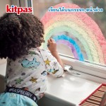 สีเทียน Kitpas ผลิตจากขี้ผึ้งรำข้าวญี่ปุ่น B-KMRW