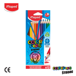ดินสอสี สตรอง 12 สี COLOR'PEPS STRONG Maped CO/862712