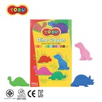 สีเทียนรูปไดโนเสาร์ 12 สี TORU TR-DINOCRAYON12