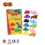 สีเทียนรูปไดโนเสาร์ 12 สี TORU TR-DINOCRAYON12