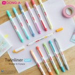 DONG-A Twinliner SOFT Highlighter Pen