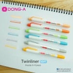 DONG-A Twinliner SOFT Highlighter Pen