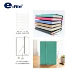 สมุดโน๊ตปกหนัง PU A5 e-file CNB118