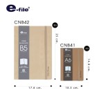 สมุดโน๊ตไม่มีเส้น Color Tone e-file CNB41 , CNB42