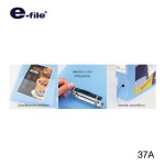 แฟ้ม 2 ห่วง 1.5 นิ้ว D-Ring e-file 37A