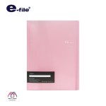 แฟ้มโฮลเดอร์ แฟ้มโชว์เอกสาร 40 ซอง ปกสอด e-file 720A