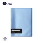 แฟ้มโฮลเดอร์ แฟ้มโชว์เอกสาร 40 ซอง ปกสอด e-file 720A