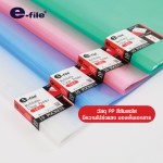 Refillable Clear Holder e-file