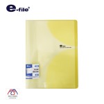 แฟ้มโฮลเดอร์ แฟ้มโชว์เอกสาร 20 ซอง ปกสอด e-file 760A