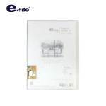 แฟ้มโชว์เอกสาร 20 ซอง ปกสอด e-file 79A