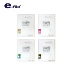 แฟ้มโชว์เอกสาร 20 ซอง ปกสอด e-file 79A