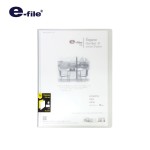 แฟ้มโชว์เอกสาร 20 ซอง ปกสอด e-file 79A