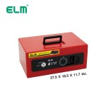 กล่องเซฟล็อครหัส+กุญแจ ELM KL-36