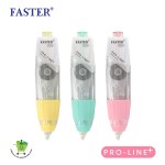 เทปลบคำผิด PRO-LINE+ เปลี่ยนไส้ได้ พร้อมไส้เติม FASTER C659-Refill