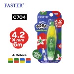 เทปลบคำผิด MOOD เปลี่ยนไส้ได้ FASTER C704,C705,C706