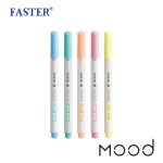 ปากกาเน้นข้อความ Mood FASTER HT838