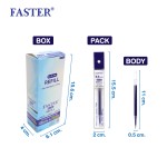 ไส้ปากกาเจลฟีลิกซ์ 0.5 FASTER R05-CX7