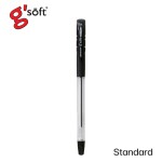 ปากกาลูกลื่นเจล STANDARD 0.5 mm. g'soft