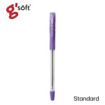 ปากกาลูกลื่นเจล STANDARD 0.5 mm. g'soft