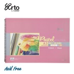 สมุดกระดาษสีพาสเทล ห่วงข้าง 160 แกรม A3 Arto by CAMPAP i-Paint CR36180(160G)