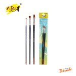 ชุดพู่กันแบน สำหรับสีอะคริลิค i-Paint IP-BRF-SET1