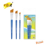 ชุดพู่กันแบนปลายเฉียง สำหรับสีน้ำ i-Paint IP-BRFA-SET1