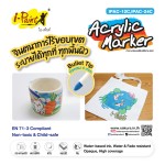 ปากกามาร์คเกอร์สีอะคริลิค i-Paint IPAC-12C , IPAC-24C
