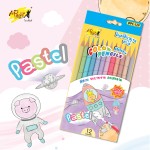 Color Pencils Pastel Erasable i-paint IPPC-12P