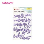 สติ๊กเกอร์โฟม Giltter La'boom LST63