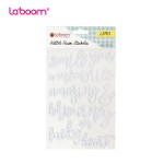 สติ๊กเกอร์โฟม Giltter La'boom LST63