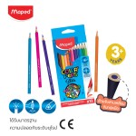 สีไม้ 12 สี COLOR'PEPS Maped CO/832062