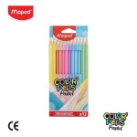 สีไม้ Pastel 12 สี COLOR'PEPS Maped CO/832069