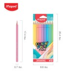 สีไม้ Pastel 12 สี COLOR'PEPS Maped CO/832069