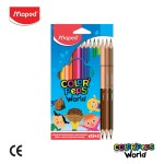 สีไม้ 12+6 สี COLOR'PEPS Maped CO/832071